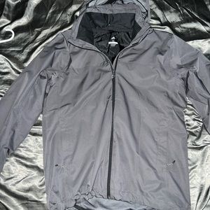 Medium Adidas Windbreaker (Gray)